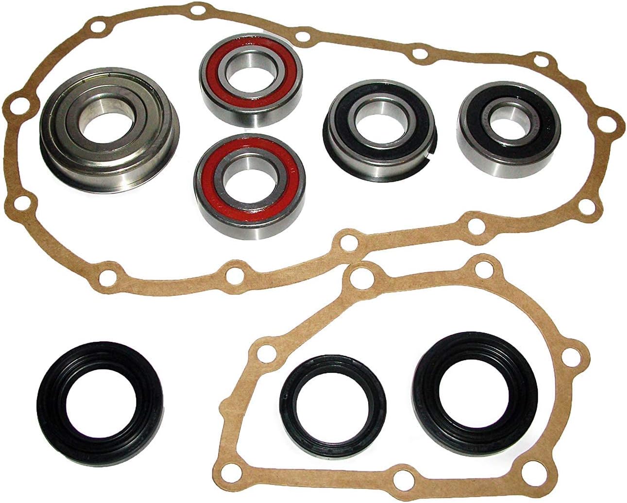 SUZUKI TRANSFER CASE REBUILD RECO KIT MAIN ROLLER BEARINGS, GASKET & OIL SEAL FITS SAMURAI SIERRA JIMNY CARIBIAN STOCKMAN UTE HOLDEN DROVER GYPSY