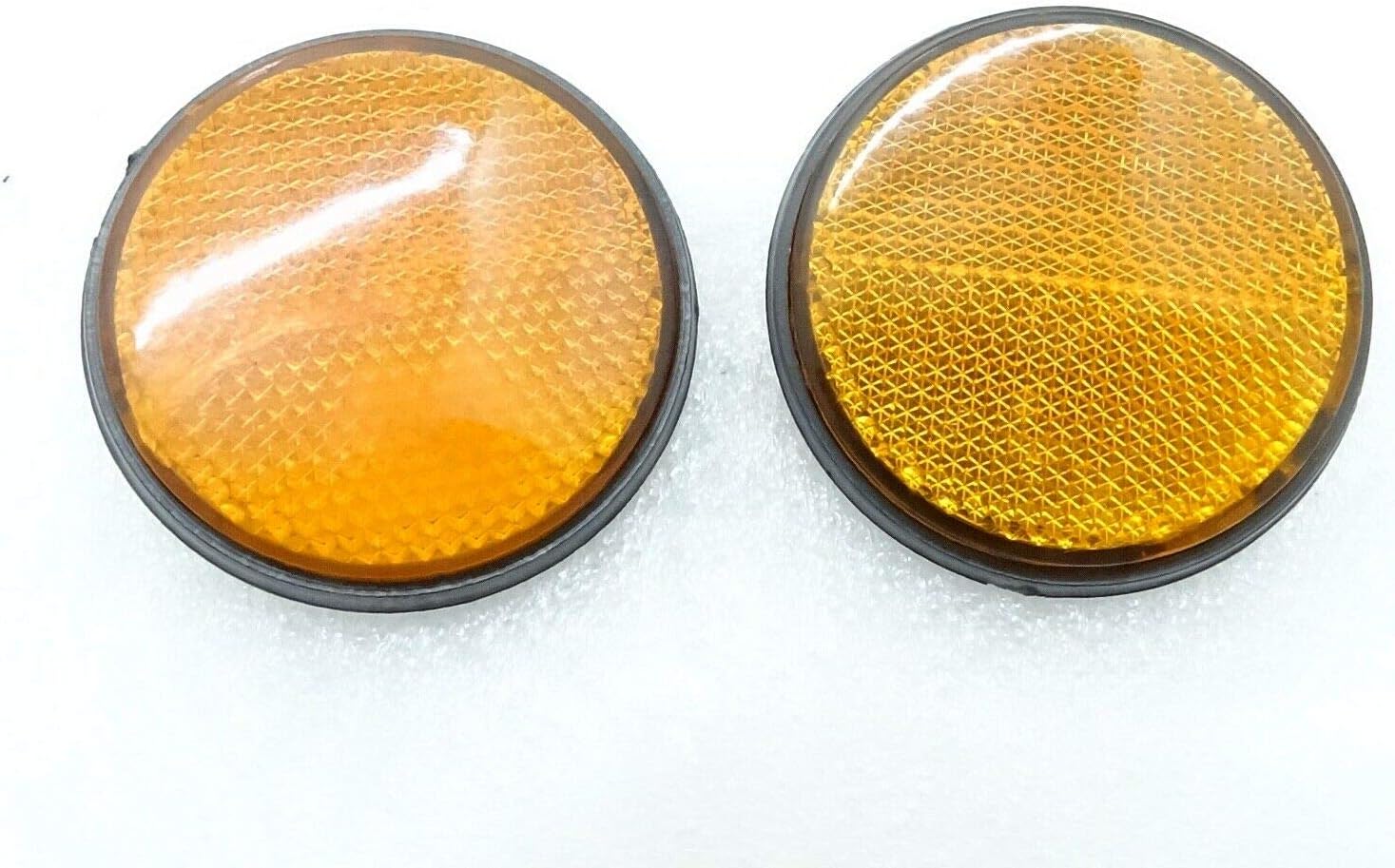 Royal Crusaders Yamaha RXS100 Body/Frame Orange Reflector (Pair)