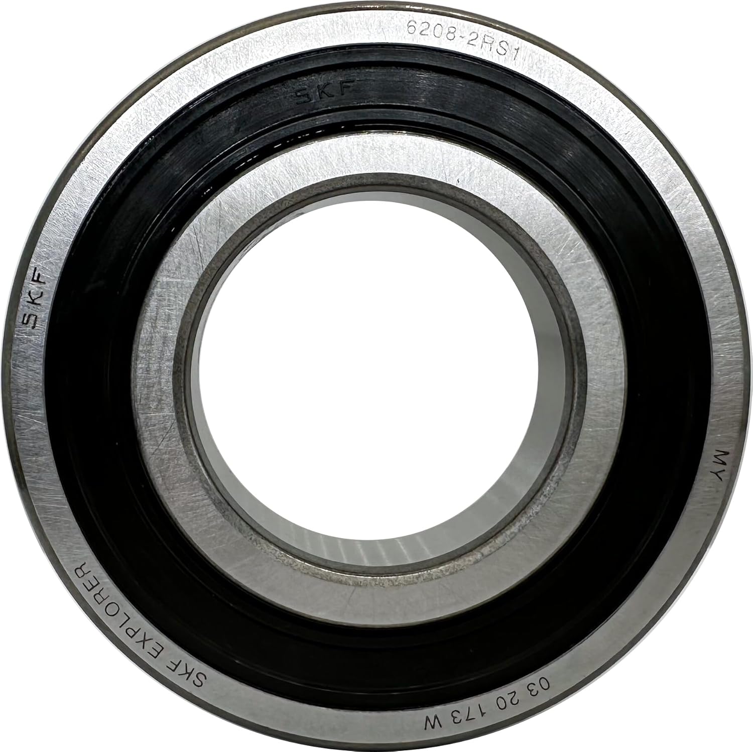 SKF 6208-2RS1 40x80x18mm Double Rubber Sealed Deep Groove Ball Bearings 6208-2RS 6208RS