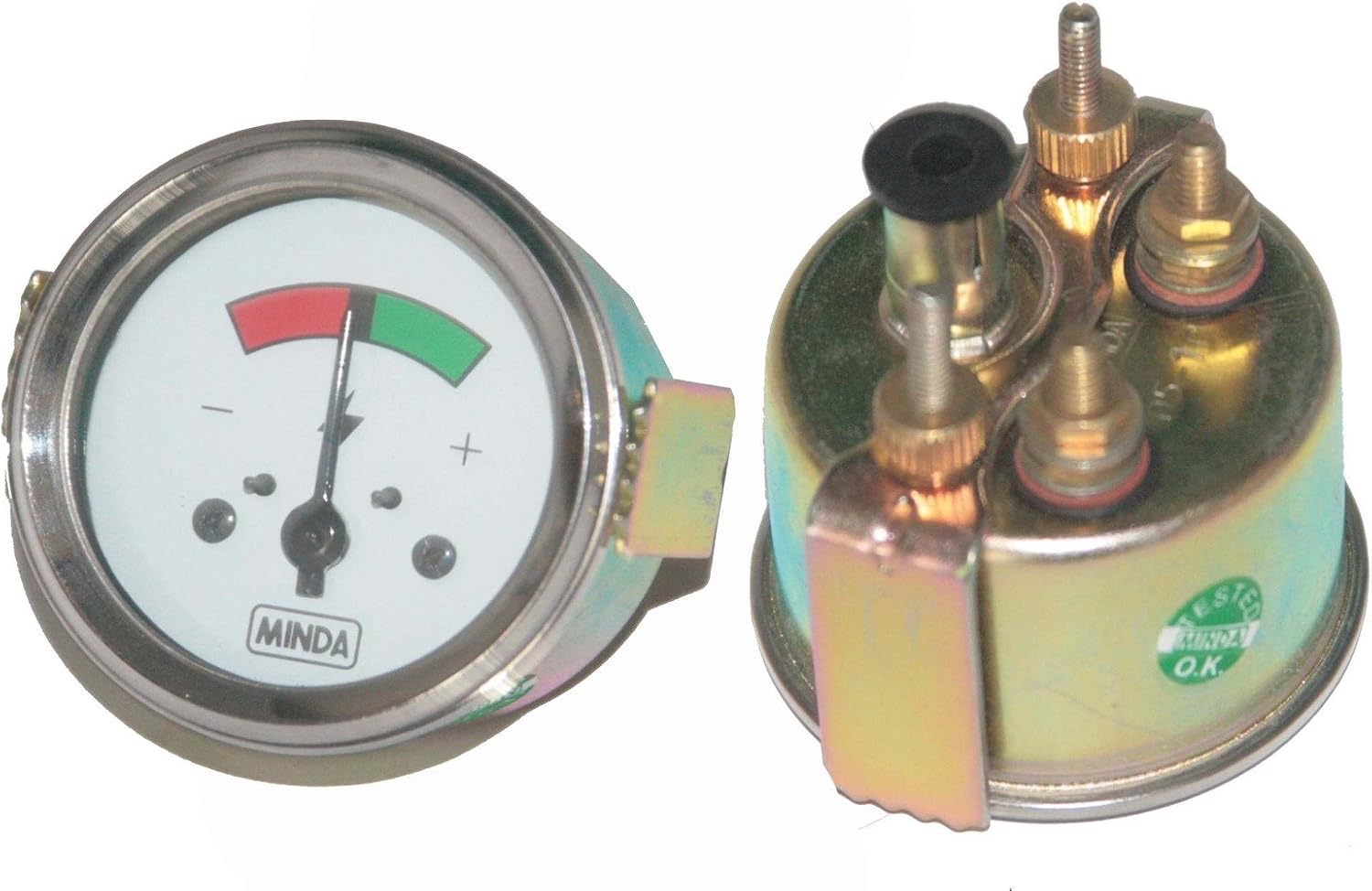 RS Vintage Parts RSV-B00ZFS9Z9Y-00213 White Face 30 Amp Ampere Ammeter For Massey Ferguson 35 35X 65 135 Tractors