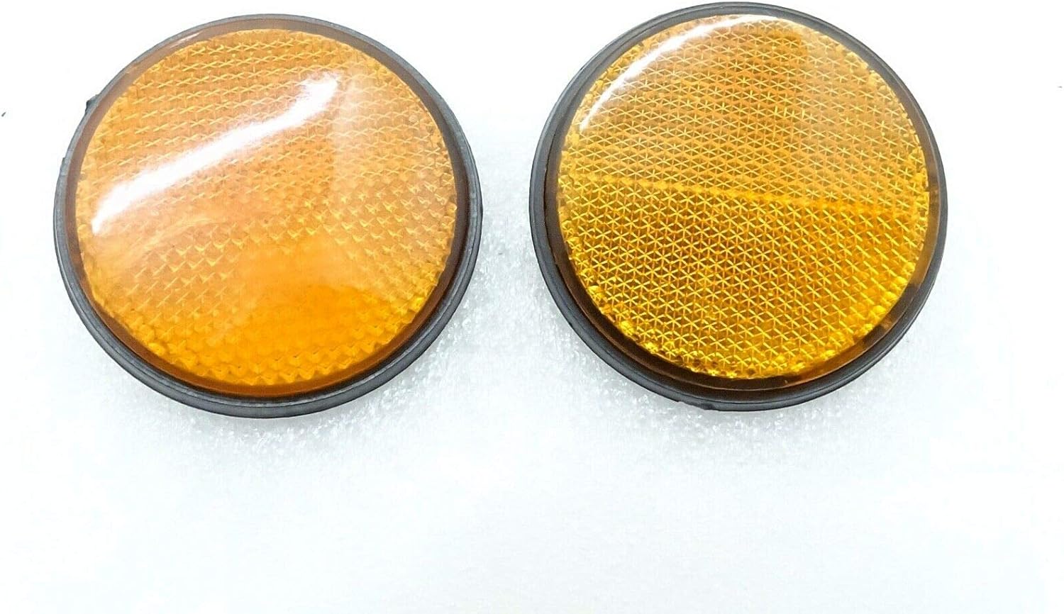 Royal Crusaders Yamaha RXS100 Body/Frame Orange Reflector (Pair)
