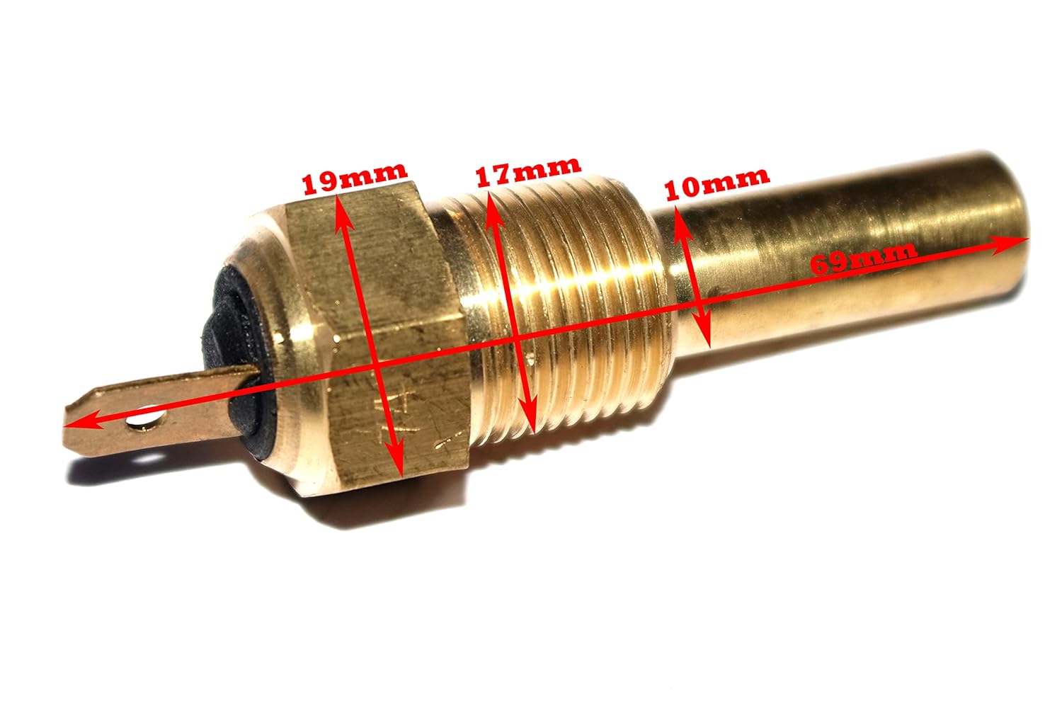 Taurish Electrical Temperature Sensor Compatible with Ford Farmtrac Tractor