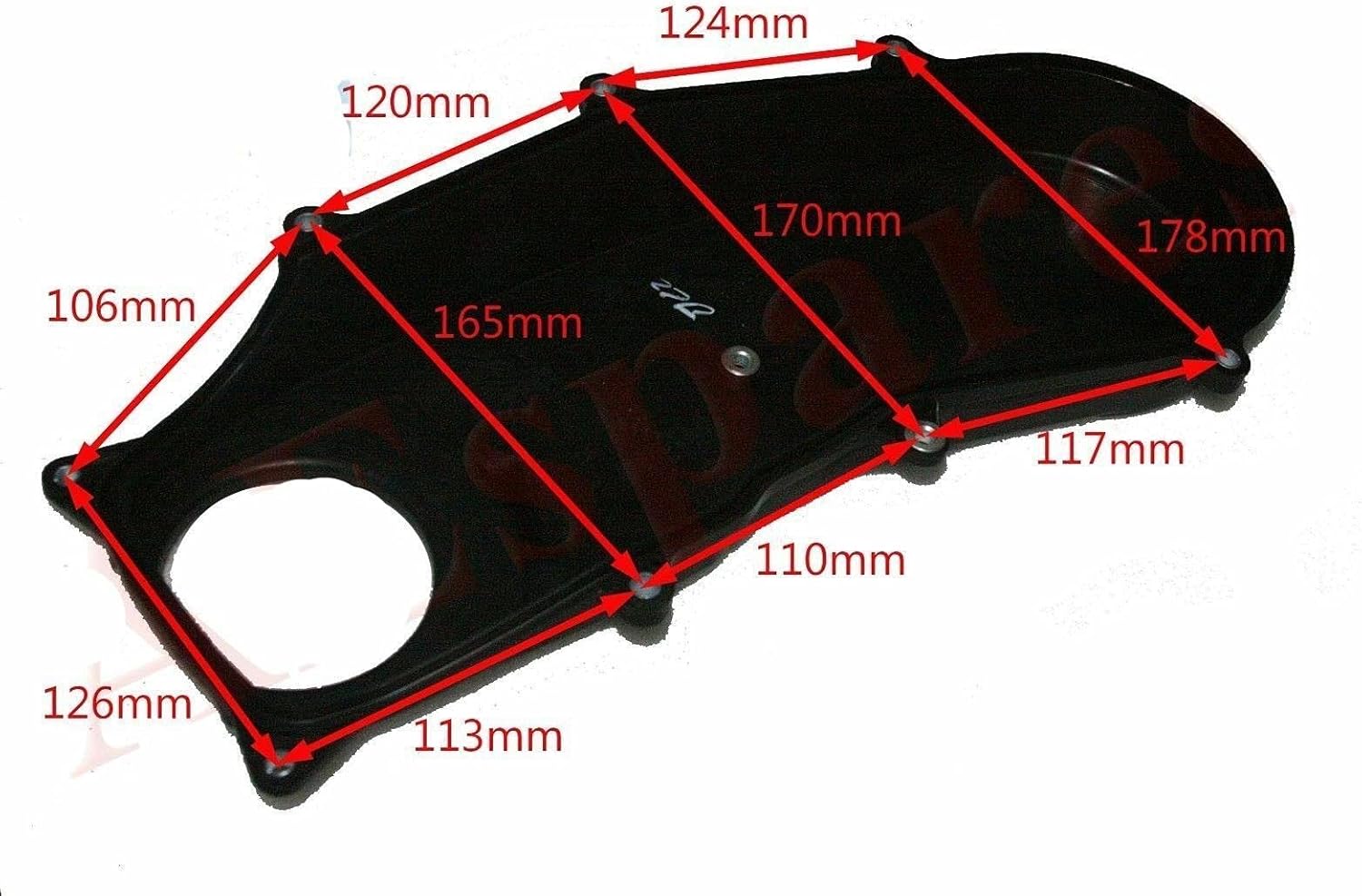 AEspares Suitable For Suzuki Samurai Timing Belt+Cover & Roller Carry GA413 16 V G13BB SJ413