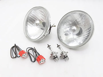 SUZUKI SAMURAI GYPSY 7'' HEAD LIGHT SEALED BEAM WITH BULB HOLDER PAIR