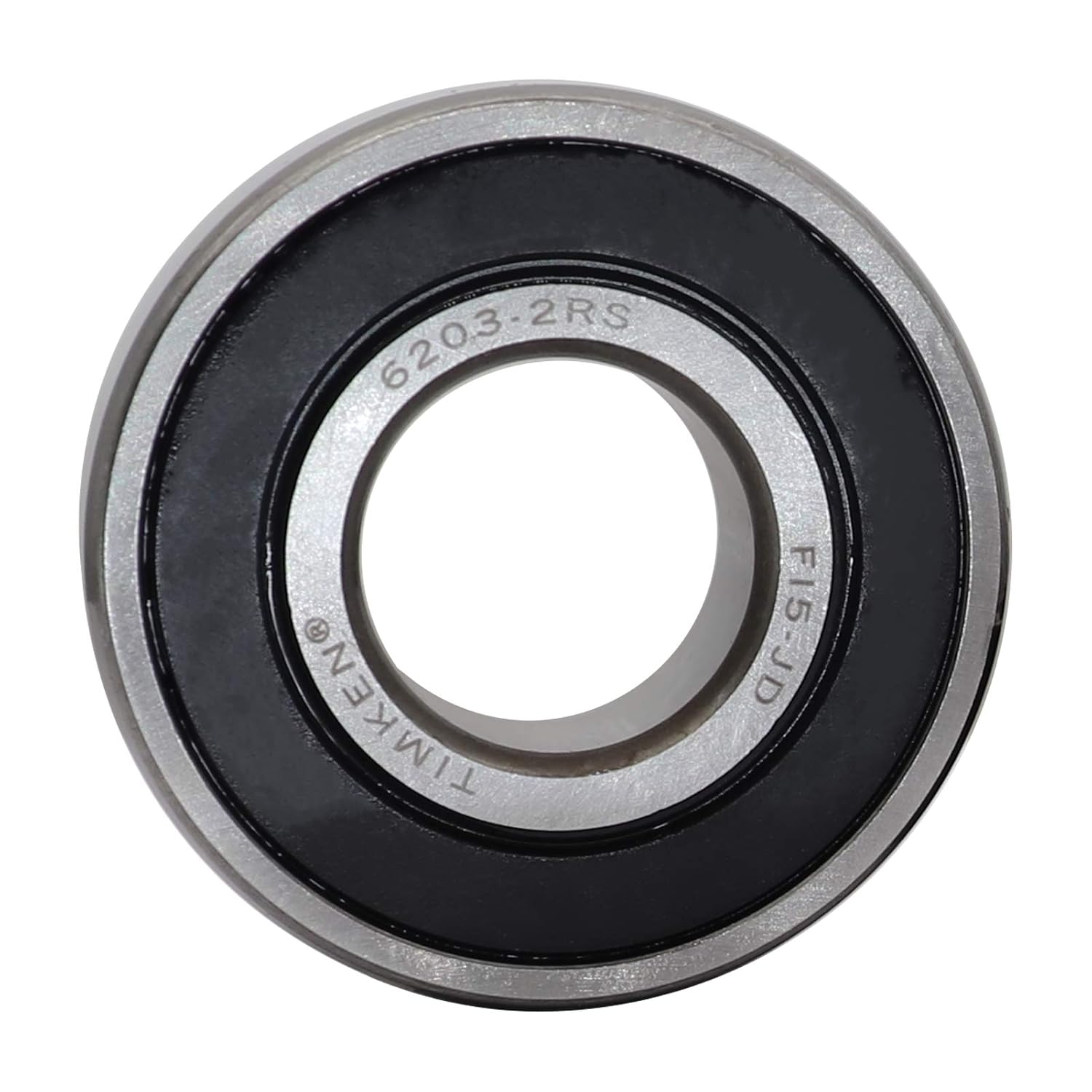2PACK TIMKEN 6203-2RS Deep Groove Ball Bearing 17x40x12mm