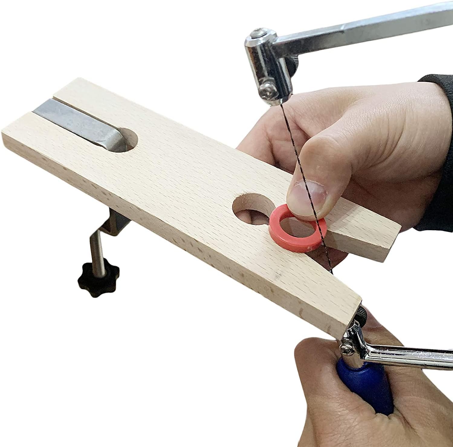 Jewelers Bench Pin V-Slot Bench Pin with Clamp I Jewelry Tools I Made In India