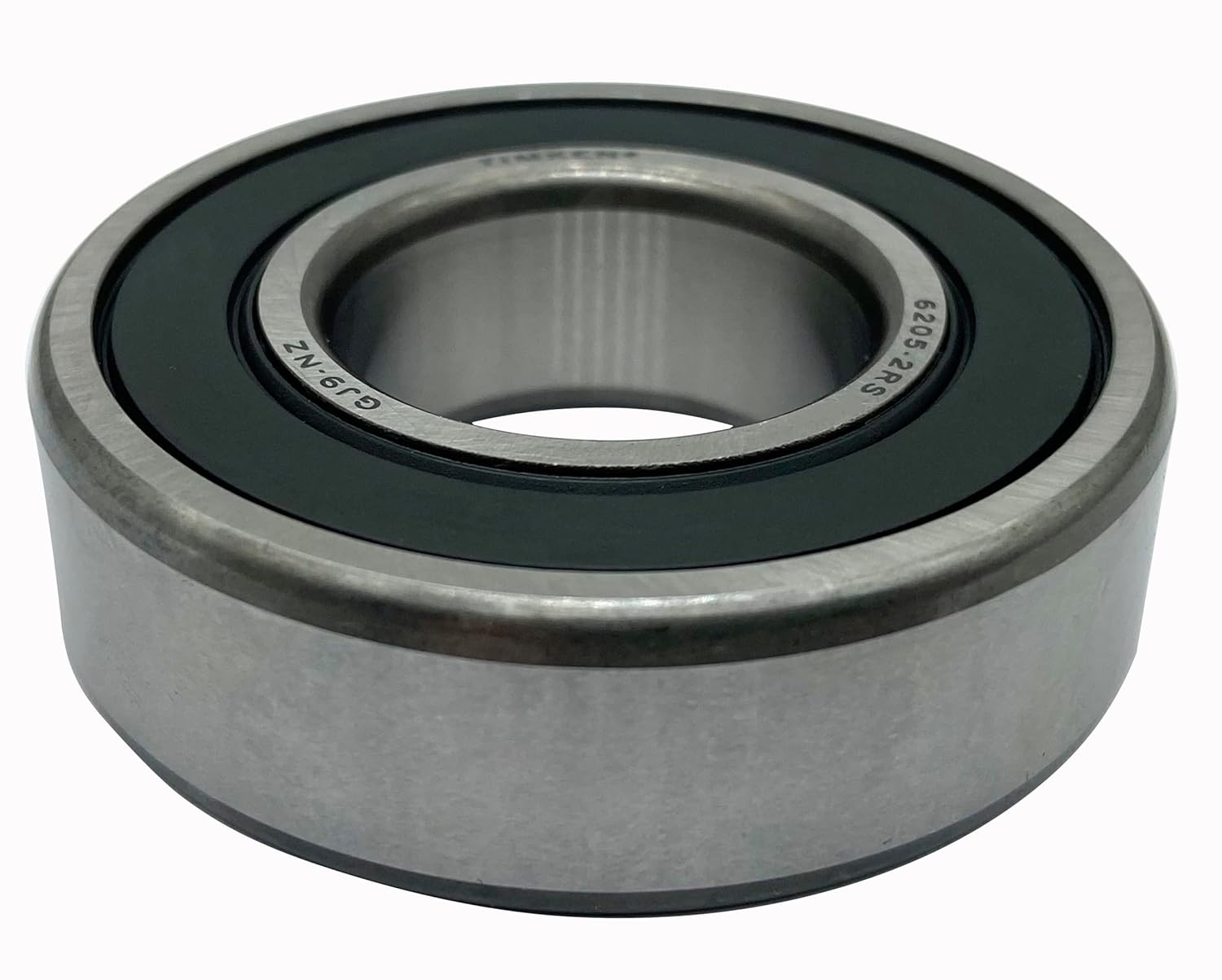 2PACK TIMKEN 6205-2RS Double Rubber Seal Bearings 25x52x15mm Pre-Lubricated and Stable Performance and Cost Effective Deep Groove Ball Bearings