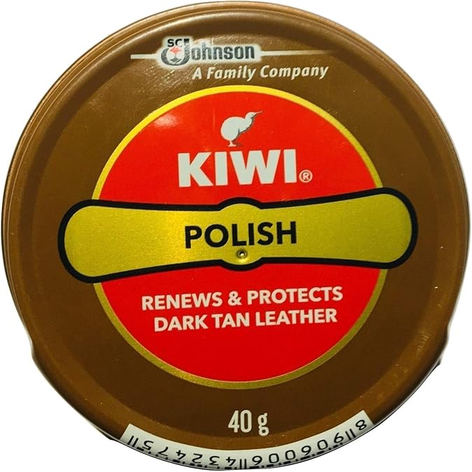 By Be The Bestest Kiwi Shoe Polish Paste Black And dark tan 0.2 fl oz (pack of 2)