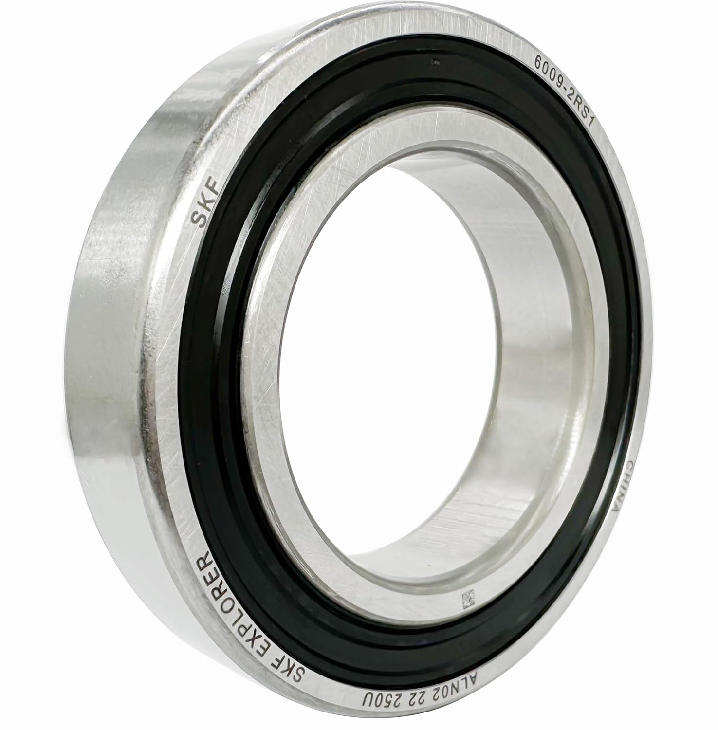 SKF Bearings 6009-2RS1 Double Rubber Seal Bearings 45x75x16mm Pre-Lubricated and Stable Performance and Cost Effective Deep Groove Ball Bearings