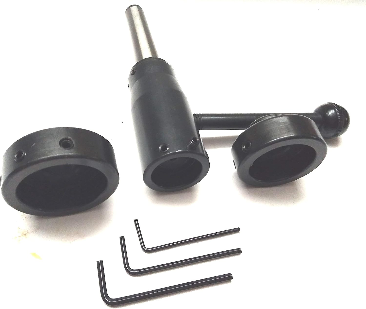 TAURISH Lathe Tailstock Die Holder Attachment in 2MT Shank - Multiple Die Sizes 13/16", 1", 1-5/16", 1-1/2"