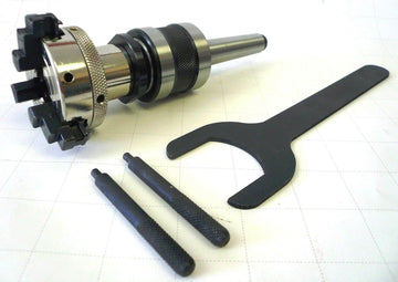 3 Jaw x 2" Lathe Mini Chuck Fits 1" x 8 TPI Spindles Reversible Jaws I Woodworking I Made In India