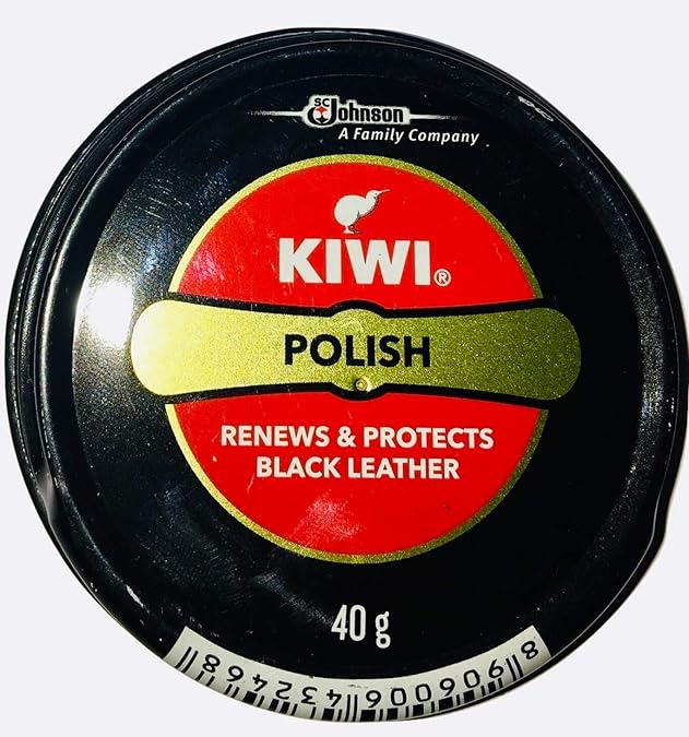 By Be The Bestest Kiwi Shoe Polish Paste Black And dark tan 0.2 fl oz (pack of 2)