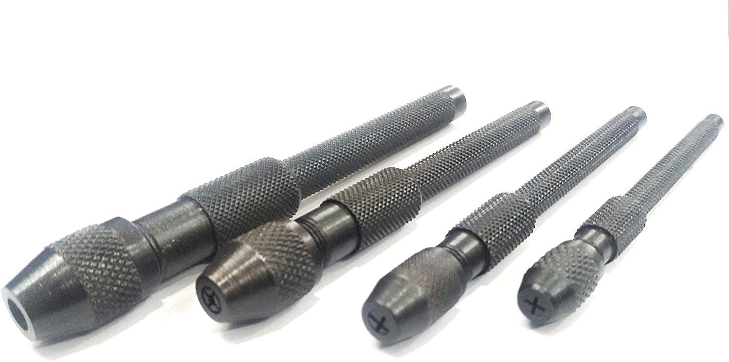 A.D. International Pin Chuck Collet Vise Vice Set of 4 Pcs-Hand DIY Jewellery Tools