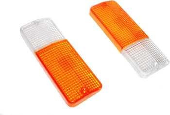 SUZUKI SJ413 SJ410 LENS COVER FOR FRONT BUMPER COMBINATION LAMP ASSY INDICATOR PARKING SIGNAL LAMP LIGHT LEFT & RIGHT. FITS JIMNY SAMURAI SIERRA DROVER CARIBIAN KATANA JA51 GYPSY STOCKMAN