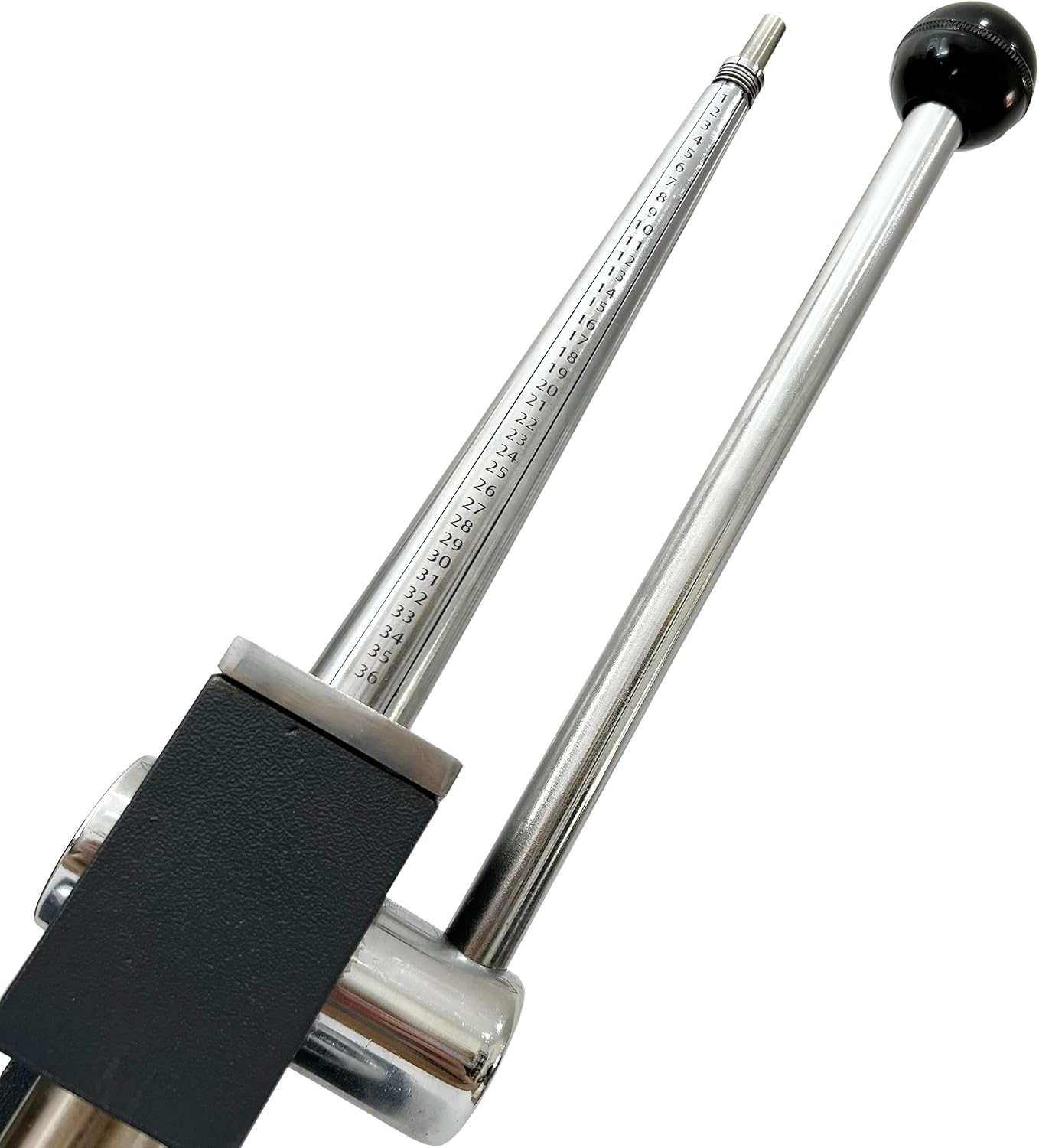 European 1-36 Ring Stretcher Enlarger Reducer Jewellers Metal Mandrel Shank Tool