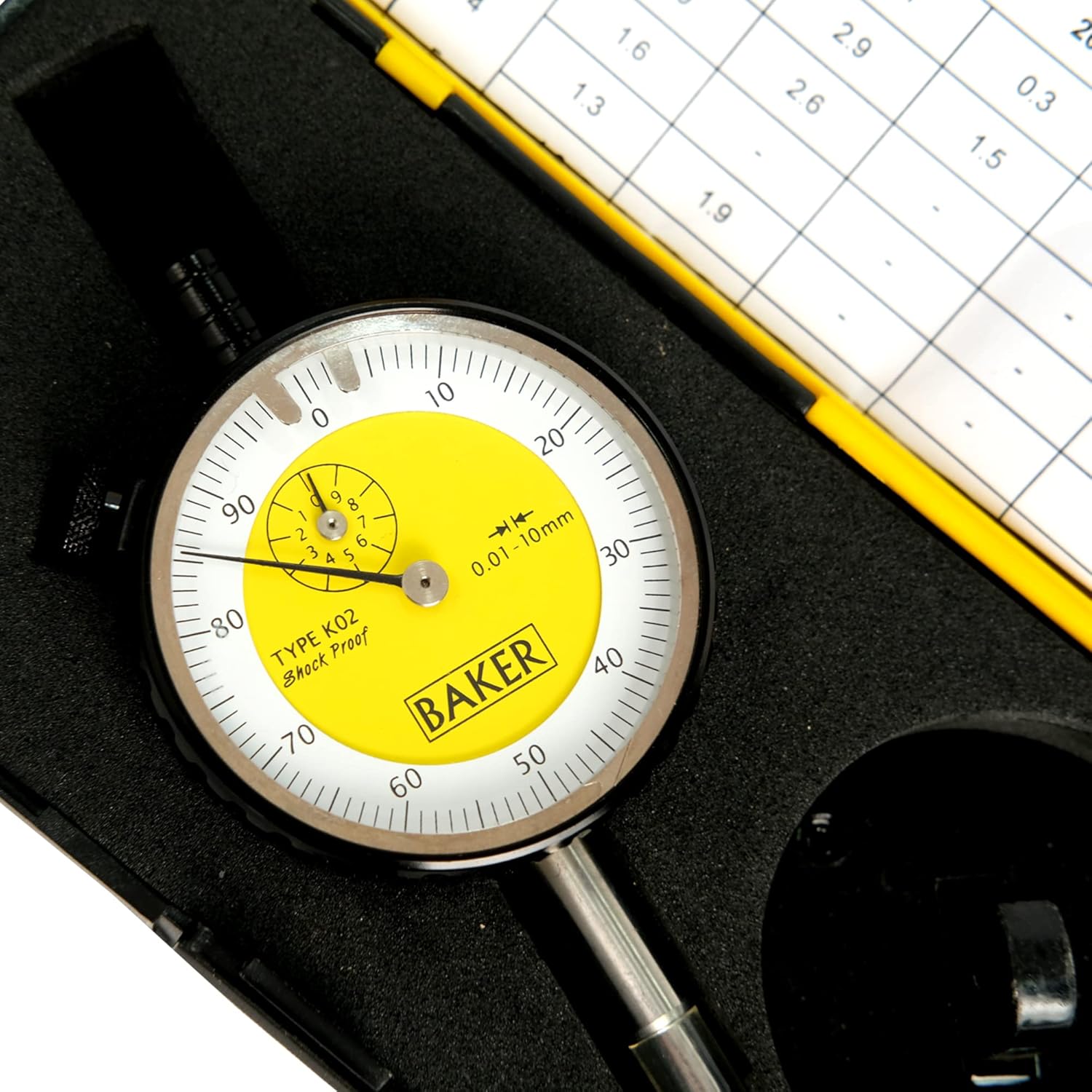 BAKER Plunger Type Dial Gauge (0.01Mm Reading
