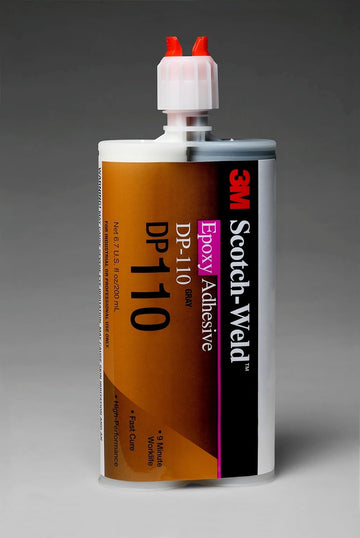 3M Scotch-Weld 87274 Epoxy Adhesive DP110, 200 mL, Gray, 6.76 fl. oz.