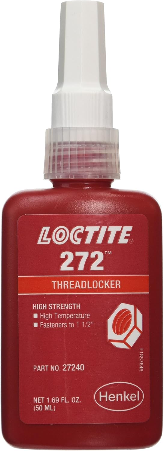 Loctite 442-27240 Threadlocker 50 Ml Bottle 272 High Temp