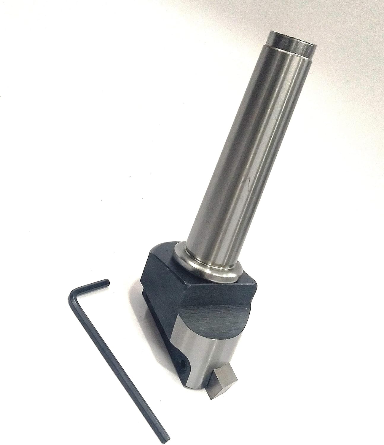 TAURISH Fly Cutter MT3 Shank M12 x 1.75 Drawbar for Lathe & Milling Machine w-HSS Bit
