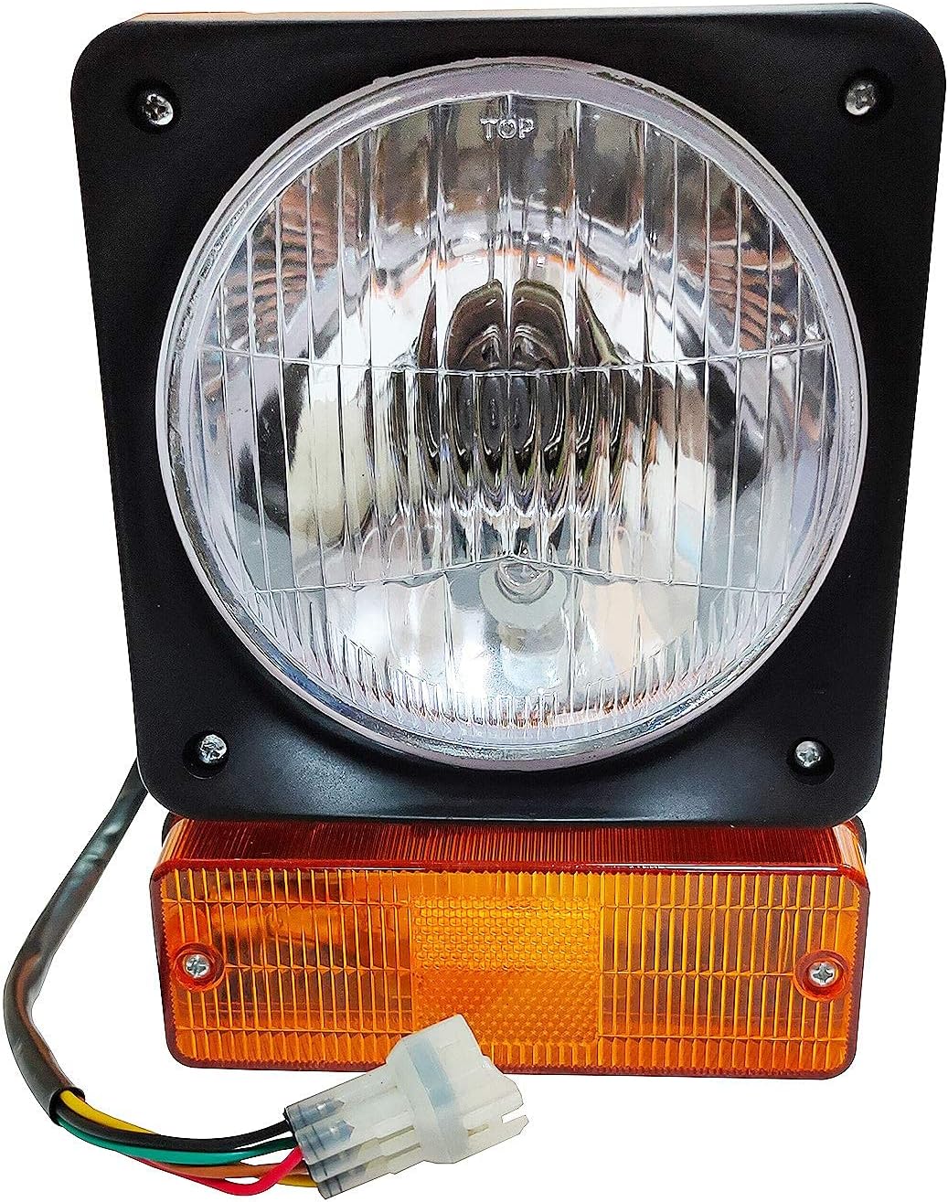 TAURISH Front Headlights For Truck Trailer Turn Signal Light With Bulb 12V 2 pcs.