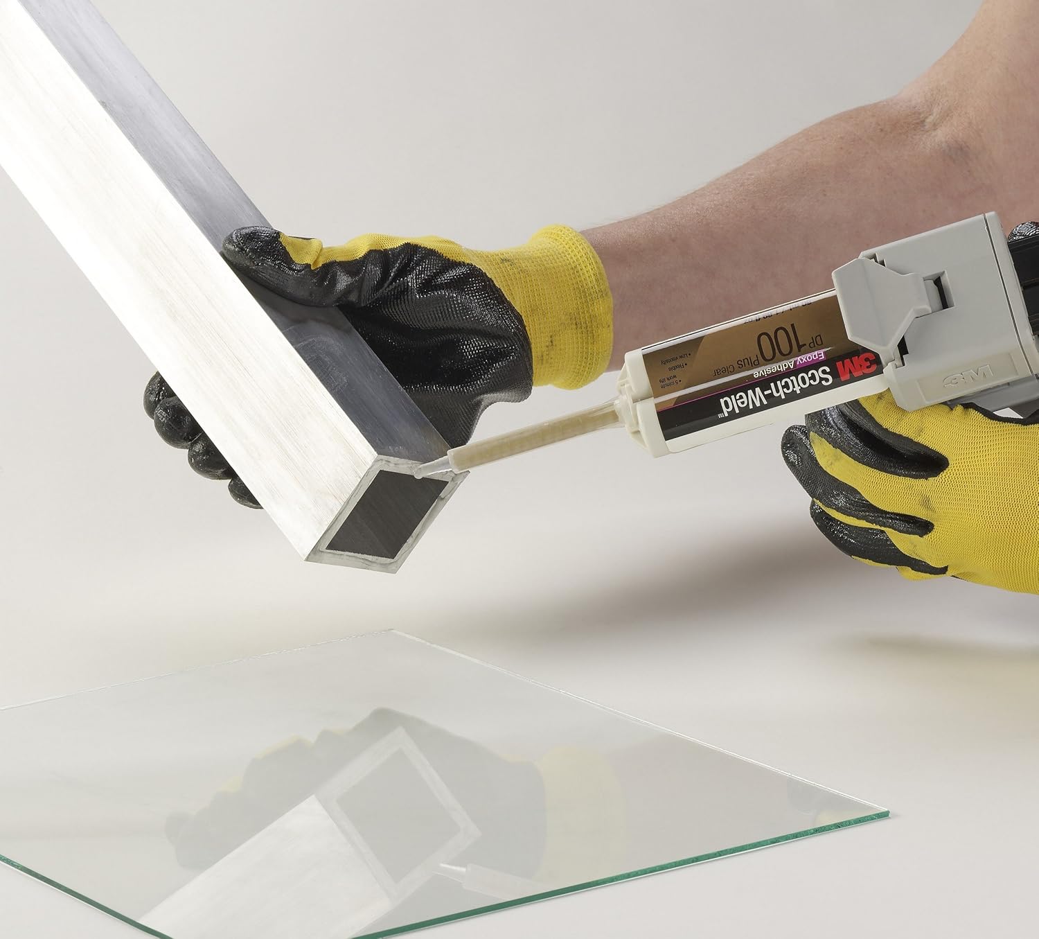 3M Scotch-Weld Epoxy Adhesive DP100 Plus Clear, 1.69 oz (Pack of 1)