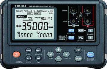 Hioki RM3548 Multimeter, High-Precision Portable Resistance Milli-Ohmmeter