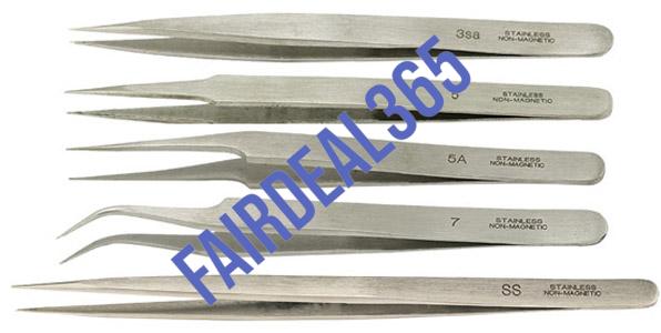 5PCS SET OF GENERAL PURPOSE TWEEZER